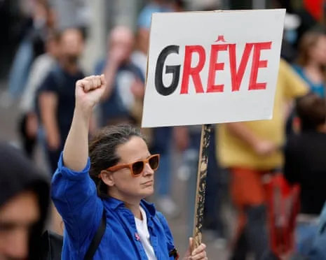 France Bracing for Significant Strike Action During Deepening Political Turmoil