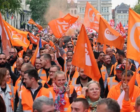 Countrywide Walkout Action Draws Vast Numbers Protesting In France