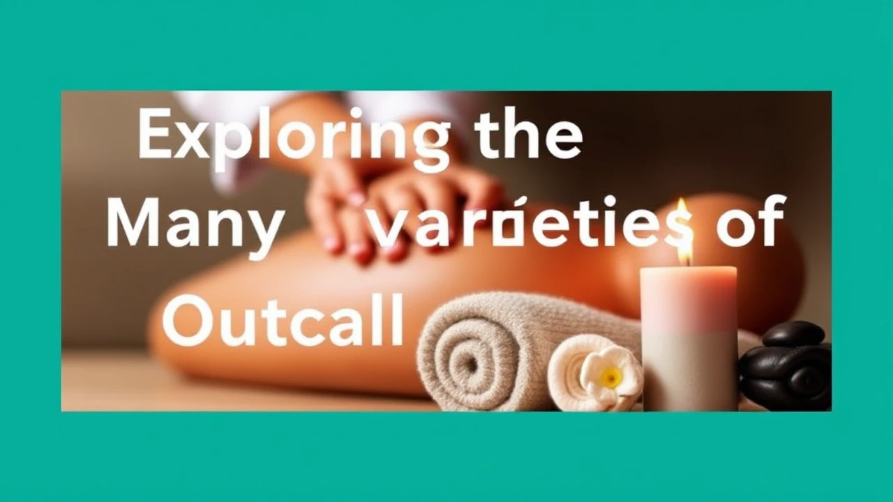 Exploring the Many Varieties of Outcall Massage Services